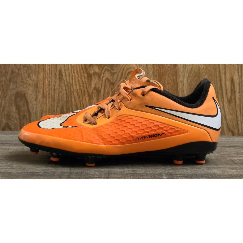 Nike Hypervenom Phantom Soccer Cleats Youth Size 3Y Orange
